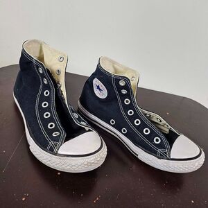 Converse Shoes Youth 3 Chuck Taylor All Star Sneakers Hi-Top Black Comfort 3J231